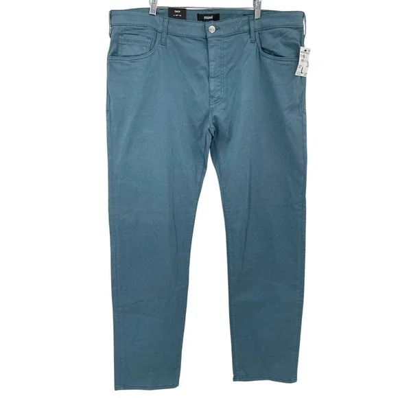 NEW Mavi Zach Straight Leg Mens Pants Size 42x34 Bluestone Twill - Picture 4 of 9